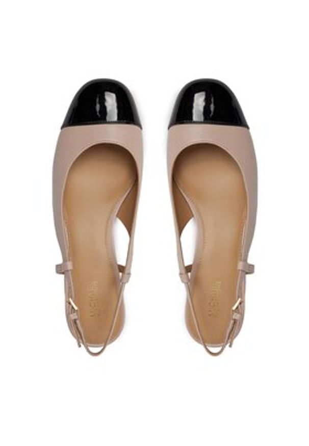 MICHAEL Michael Kors Sandały Perla Flex Sling Flat 40R4PLFP1L Różowy. Kolor: różowy. Materiał: skóra