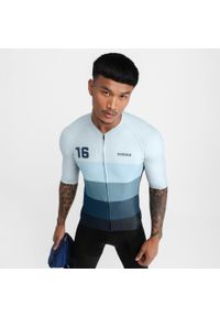 SIROKO - Męska koszulka rowerowa z krótkim rękawem Kolarstwo Siroko M2 Hardknott Pass. Kolor: niebieski. Materiał: jersey. Długość rękawa: krótki rękaw. Długość: krótkie. Sport: kolarstwo #2