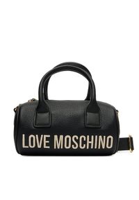 Love Moschino - LOVE MOSCHINO Torebka JC4106PP1NLT1000 Czarny. Kolor: czarny. Materiał: skórzane