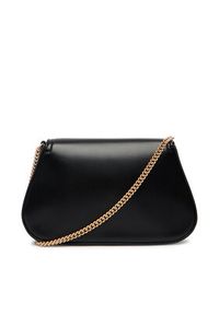 Calvin Klein Torebka Ck Curved Wallet On Chain LV04F1153G Czarny. Kolor: czarny. Materiał: skórzane #3