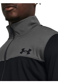 Komplet dresowy męski Under Armour UA Emea Tracksuit Novelty - czarny. Kolor: czarny. Materiał: dresówka. Wzór: gładki #2