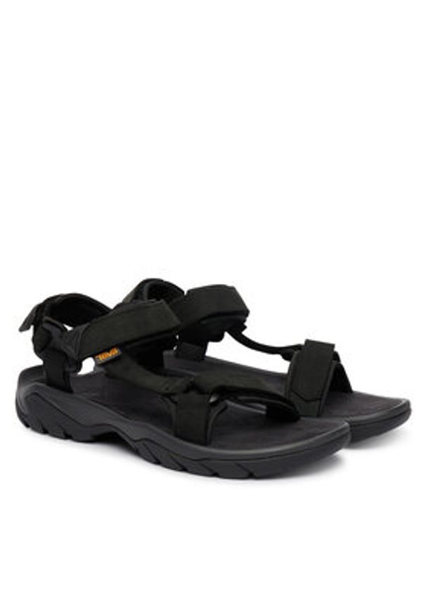 Teva Sandały Terra Fi 5 Universal Leather 1099442 Czarny. Kolor: czarny. Materiał: skóra
