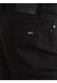 Big-Star - Jeansy męskie z prostą nogawką czarne Colt 901. Kolor: czarny. Styl: klasyczny #9