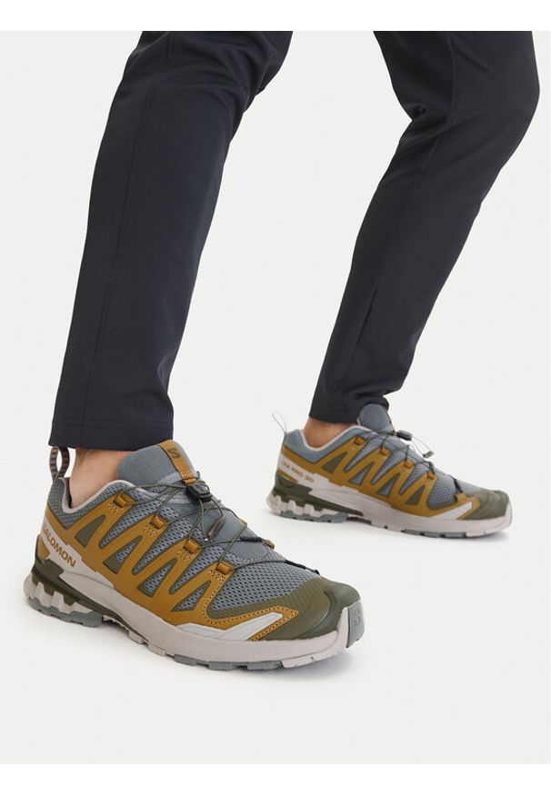 salomon - Salomon Trekkingi Xa Pro 3D V9 L49229900 Kolorowy. Materiał: materiał. Wzór: kolorowy. Sport: turystyka piesza