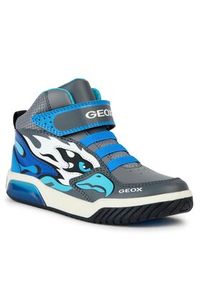 Geox Sneakersy J Inek Boy J369CB 0BU11 C0415 DD Szary. Kolor: szary
