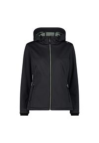 Kurtka damska turystyczna CMP 34A3096. Kolor: czarny. Materiał: softshell #1