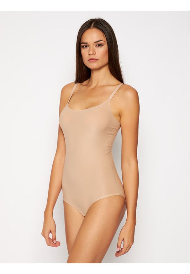 Chantelle Body Soft Stretch C10680 Beżowy. Kolor: beżowy. Materiał: syntetyk