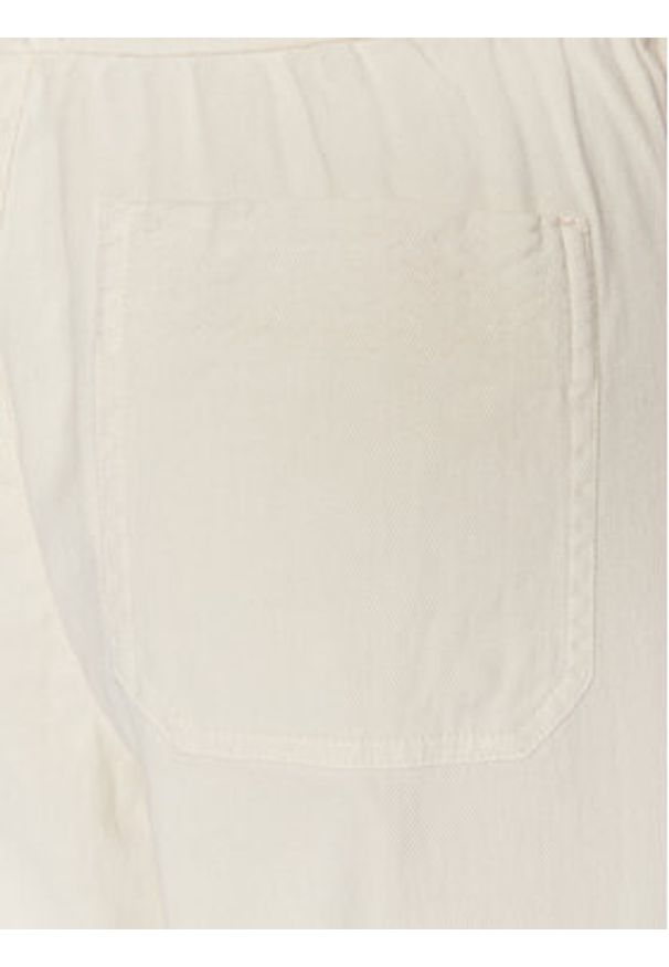 Lyle & Scott Spodnie materiałowe Workwear Trousers TRW1801V Biały Regular Fit. Kolor: biały. Materiał: materiał, bawełna