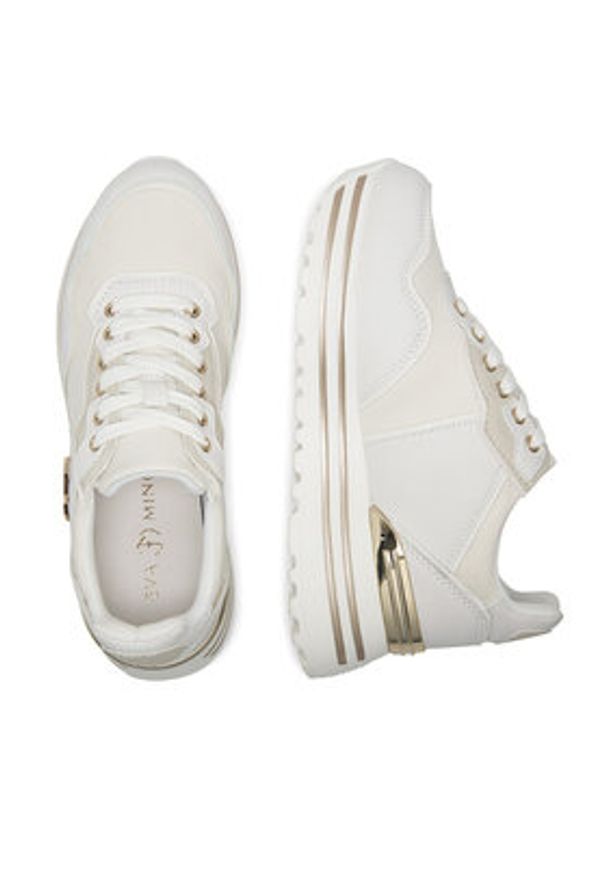 Eva Minge Sneakersy WYL3795-3 Biały. Kolor: biały. Materiał: skóra