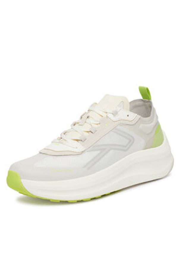 Calvin Klein Sneakersy Chunky Run Laceup Stripe Ny HM0HM02160 Écru. Materiał: materiał. Sport: bieganie