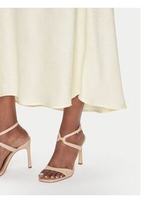 Fransa Spódnica midi 20615436 Écru Regular Fit. Materiał: syntetyk #4