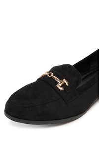 DeeZee Loafersy HXG2106-27 Czarny. Kolor: czarny. Materiał: materiał #7