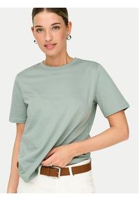 only - ONLY T-Shirt Freja 15367970 Zielony Regular Fit. Kolor: zielony. Materiał: bawełna #7
