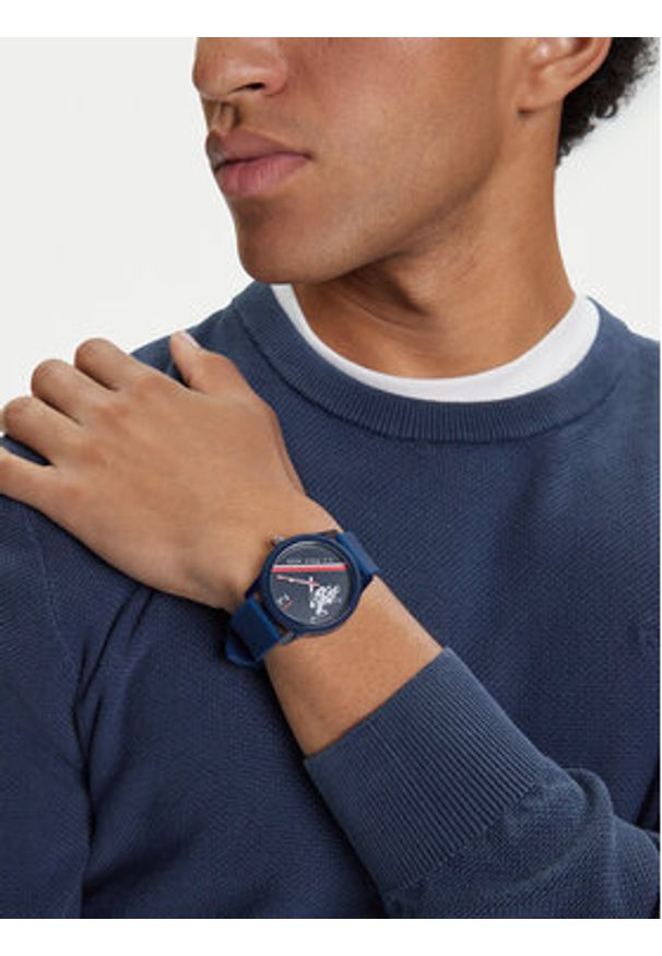 U.S. Polo Assn. Zegarek Michael USP7306BL Granatowy. Kolor: niebieski