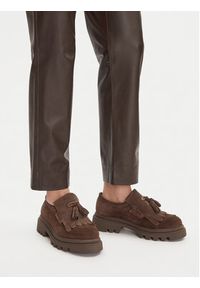 Badura Loafersy EO-ARLETTE-01 Brązowy. Kolor: brązowy. Materiał: zamsz, skóra #6