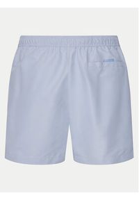 Calvin Klein Swimwear Szorty kąpielowe KM0KM01166 Niebieski Regular Fit. Kolor: niebieski. Materiał: syntetyk #4