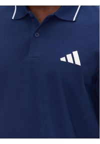 Adidas - adidas Polo Essentials Small Logo JE9021 Granatowy Regular Fit. Typ kołnierza: polo. Kolor: niebieski. Materiał: bawełna #4