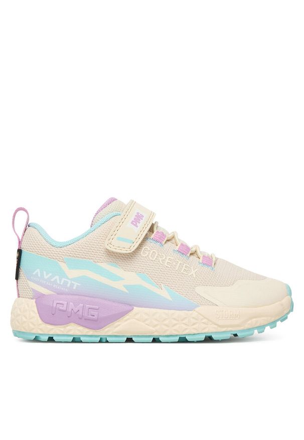 Sneakersy Primigi. Kolor: beżowy