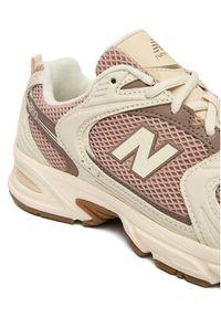 New Balance Sneakersy U530SUA Beżowy. Kolor: beżowy. Materiał: skóra, zamsz #2