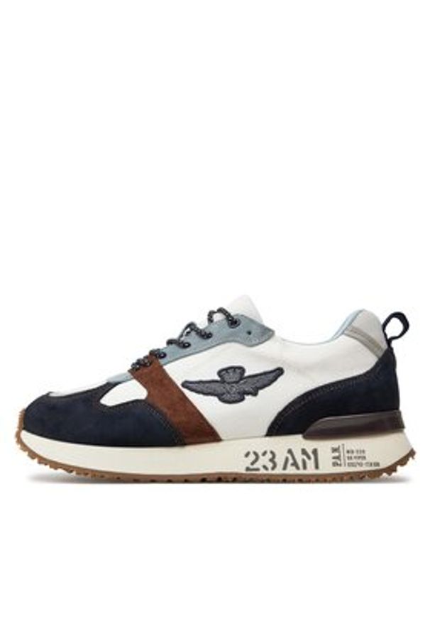 Aeronautica Militare Sneakersy 241SC265CT3298 Granatowy. Kolor: niebieski. Materiał: materiał