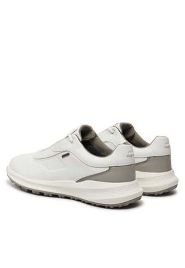 Geox Sneakersy U Pg1X B Abx U36E0G 00085 C1236 Biały. Kolor: biały. Materiał: skóra