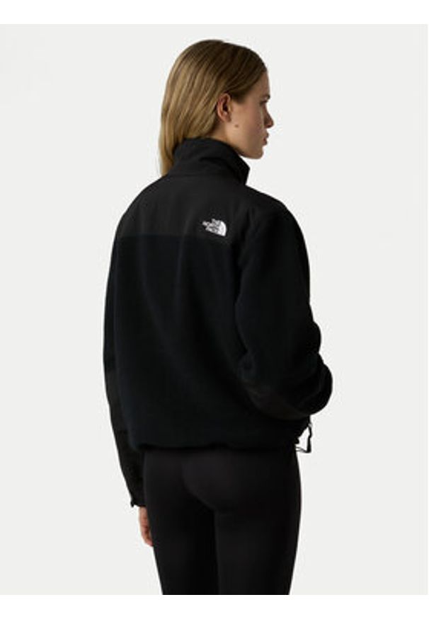 The North Face Polar Retro Denali NF0A88YR Czarny Regular Fit. Kolor: czarny. Materiał: syntetyk. Styl: retro