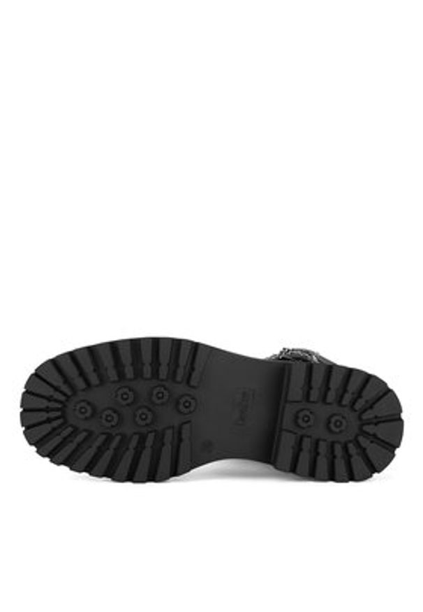 DeeZee Botki HY60208-3 Czarny. Kolor: czarny. Materiał: skóra