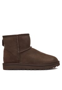 Ugg Śniegowce W Classic Mini II 1016222 Brązowy. Kolor: brązowy. Materiał: skóra