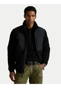 Polo Ralph Lauren Kurtka przejściowa 710981488001 Czarny Regular Fit. Typ kołnierza: polo. Kolor: czarny. Materiał: syntetyk #1
