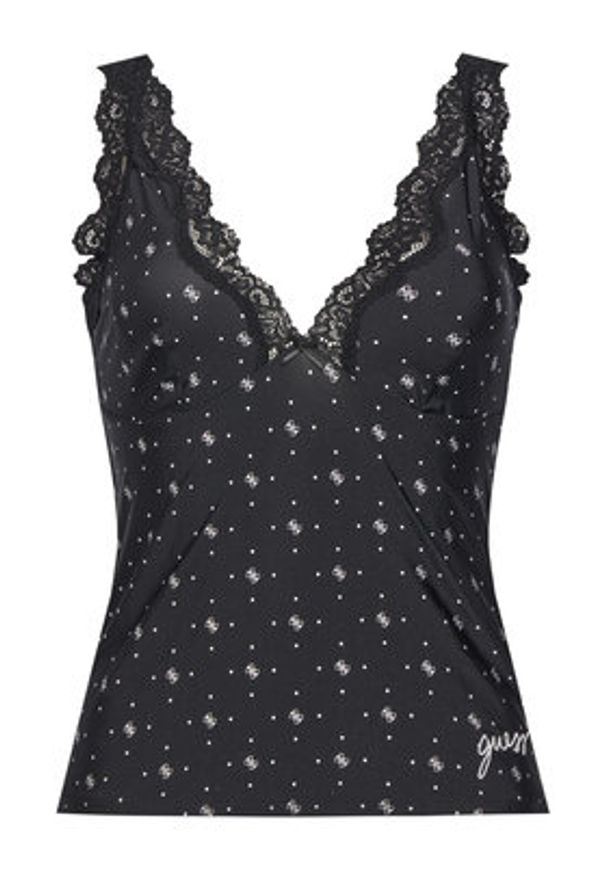 Guess Komplet bielizny O4BG01 KCF20 Czarny. Kolor: czarny. Materiał: syntetyk