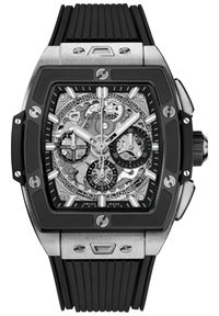 Zegarek Męski HUBLOT 42 Mm Spirit of Big Bang 642.NM.0170.RX. Materiał: guma