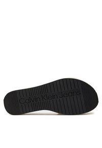 Calvin Klein Jeans Klapki Flatform Sandal Met YW0YW01036 Écru. Materiał: materiał #5