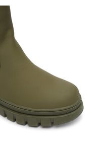 TOMMY HILFIGER - Tommy Hilfiger Botki T3X5-34130-1355414 Khaki. Kolor: brązowy #5