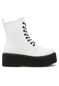 Jenny Fairy Trzewiki WS101-08 Biały. Kolor: biały. Materiał: skóra #5