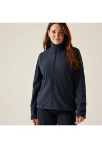 Regatta - Damski lekki mikropolar z pełnym zamkiem błyskawicznym. Kolor: niebieski. Materiał: polar. Sport: turystyka piesza #1