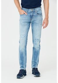 7 FOR ALL MANKIND Niebieskie męskie jeansy Slimmy Tapered, Rozmiar 32. Kolor: niebieski #1