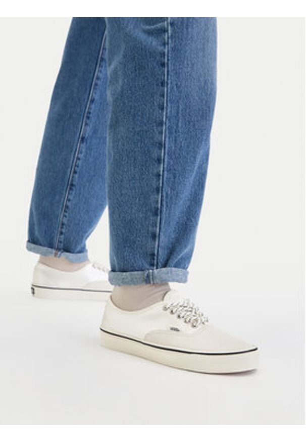 Vans Tenisówki Authentic VN000EHHC9F1 Écru. Kolor: kremowy. Materiał: skóra