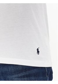 Polo Ralph Lauren Komplet 3 t-shirtów 714936903001 Biały Slim Fit. Typ kołnierza: polo. Kolor: biały. Materiał: bawełna #4