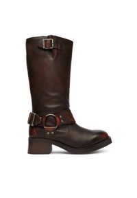Steve Madden Oficerki Bonetta 11005590 Brązowy. Kolor: brązowy. Materiał: skóra #1
