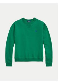 Polo Ralph Lauren Bluza 211943006011 Zielony Relaxed Fit. Typ kołnierza: polo. Kolor: zielony. Materiał: bawełna