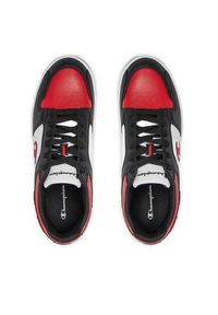 Champion Sneakersy S21906-CHA-KK019 Czarny. Kolor: czarny. Materiał: skóra