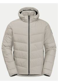 Jack Wolfskin Kurtka puchowa Colonius 1207431 Szary Regular Fit. Kolor: szary. Materiał: syntetyk