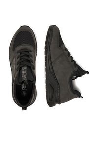 Rieker Sneakersy M4970-45 Czarny. Kolor: czarny. Materiał: materiał #2