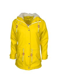 PRO-X ELEMENTS - Płaszcz damski Pro-X Elements Kira. Kolor: żółty. Sport: turystyka piesza #1