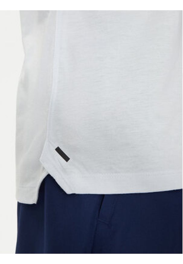 Adidas - adidas Koszulka techniczna Workout Logo IT2128 Niebieski Regular Fit. Kolor: niebieski. Materiał: bawełna, syntetyk