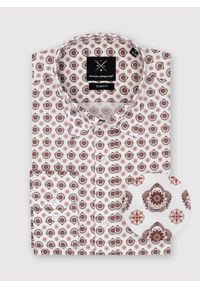 Pako Lorente - PAKO LORENTE – Koszula męska P22WF-1X-035-B-S. Okazja: na co dzień. Typ kołnierza: button down. Materiał: tkanina, elastan, bawełna, jeans. Długość rękawa: długi rękaw. Długość: długie. Wzór: gładki. Sezon: wiosna, lato. Styl: casual #1