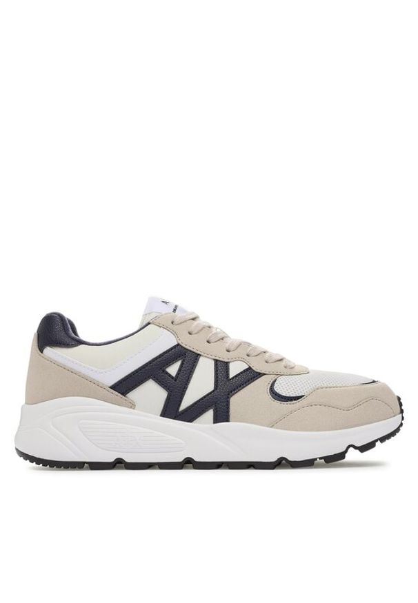 Armani Exchange Sneakersy XUX152 XV610 T058 Beżowy. Kolor: beżowy