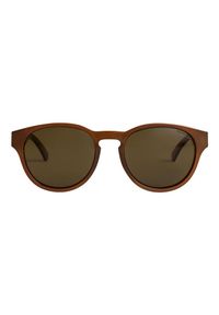 Quiksilver - Okulary przeciwsłoneczne z polaryzacją dla Mężczyzn ELIMINATOR P Beżowy. Kolor: beżowy. Materiał: materiał