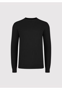 Pako Lorente - PAKO LORENTE - Sweter męski w kolorze czarnym. Kolor: czarny, beżowy. Materiał: wełna, bawełna. Sezon: jesień #5