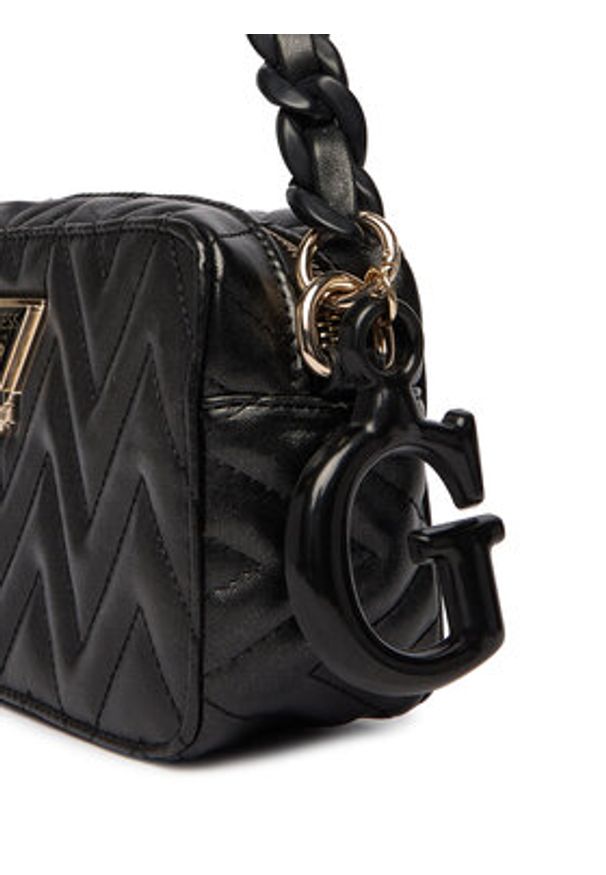 Guess Torebka J6GZ05 W4090 Czarny. Kolor: czarny. Materiał: skórzane